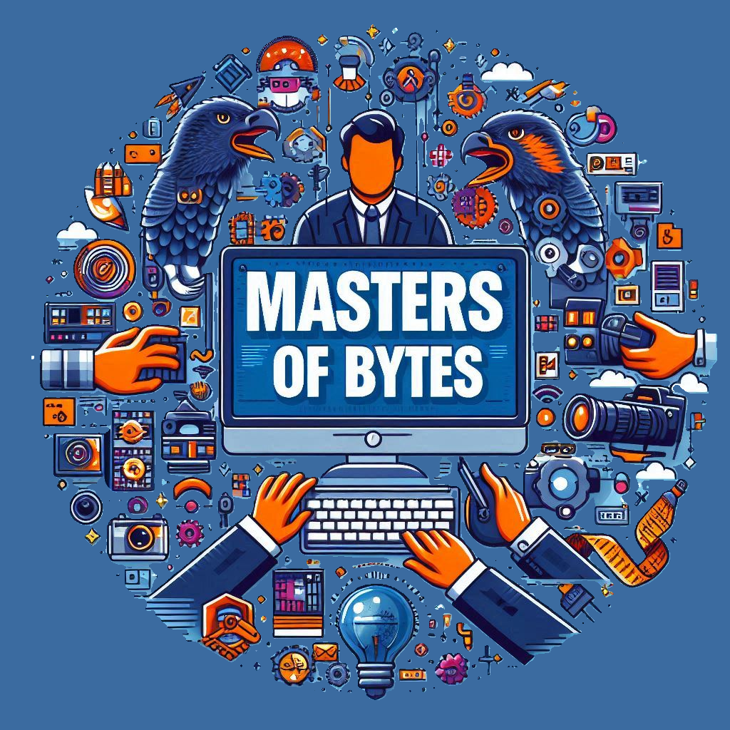 masters of bytes media consult logo
